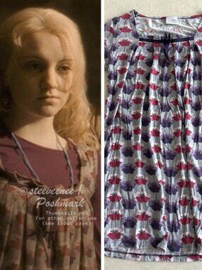 Next Kids Floral Tunic Dress ALT ASO Luna Lovegood